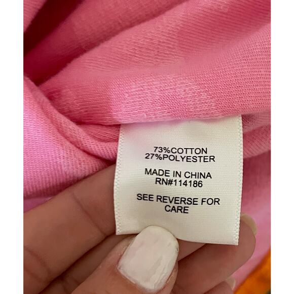 Juicy by Juicy Couture Terry Cloth Mini Dress Pink Orange Size Medium - Picture 7 of 8